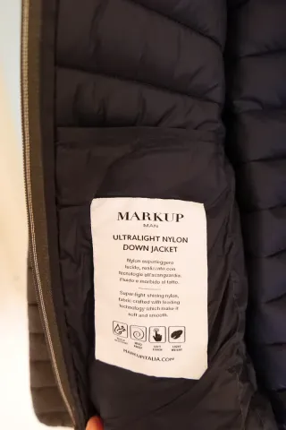 Jaqueta de plomes Markup, talla M