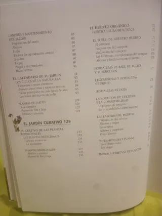 Libro de jardineria