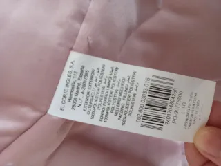 Abrigo pelo talla 15/16