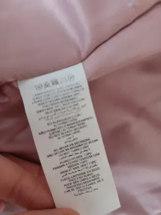 Abrigo pelo talla 15/16