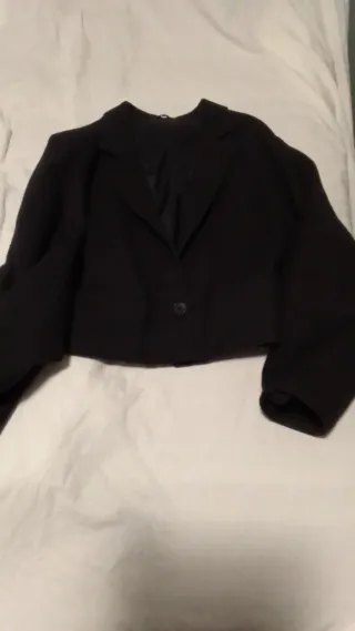 Giacca donna lana nera poncho