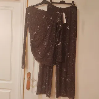 Conjunto Zara viral pantalón y blusa