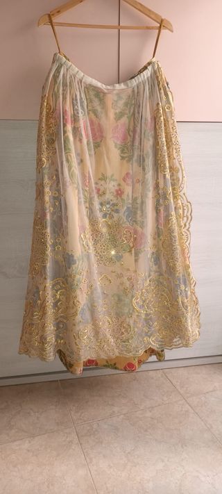 Traje Fallera Talla 42-44 + Zapatos