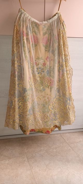 Traje Fallera Talla 42-44 + Zapatos