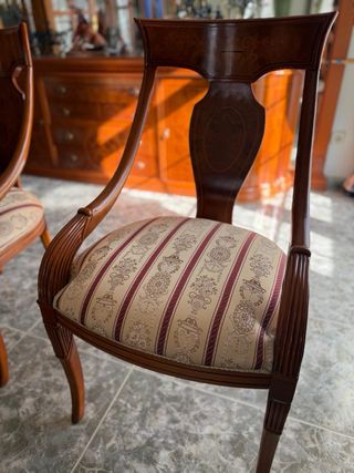 muebles de comedor clásicos de raíz de NOGAL !