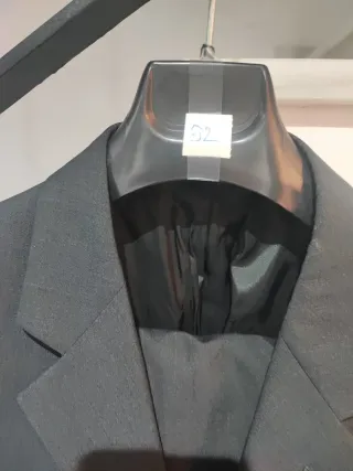 Traje de chaqueta gris talla 52