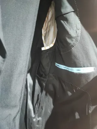 Traje de chaqueta gris talla 52