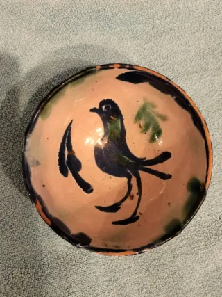 5 Platos Fajalauza Antiguos Decorados