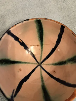 5 Platos Fajalauza Antiguos Decorados