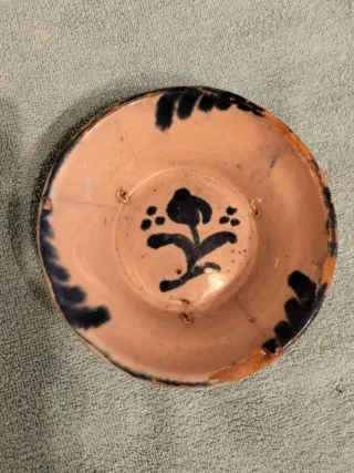 5 Platos Fajalauza Antiguos Decorados