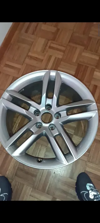 2 Llantas originales de audi 5x112