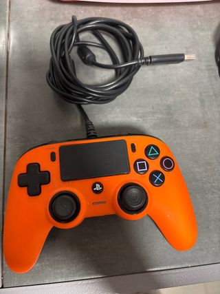 Mando PS4 Nacon naranja