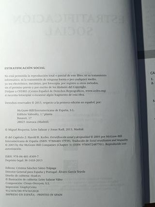 Estratificacion social