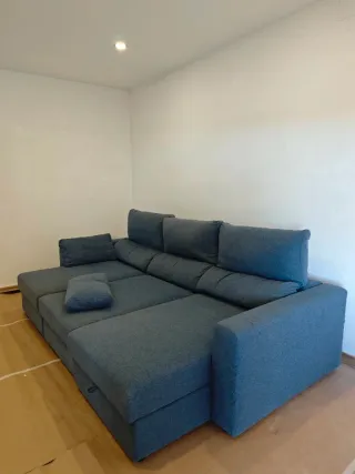 SOFA CAMA IKEA ESKILSTUNA AZUL