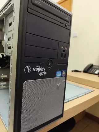 Ordenador Viglen Genie Negro/Plateado