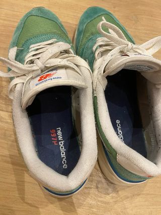 Zapatillas New Balance Classic 997H Verde/Blanco