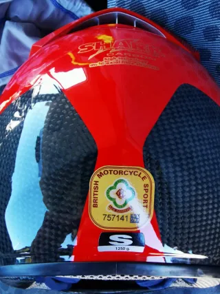 Casco Shark Carbon Talla S