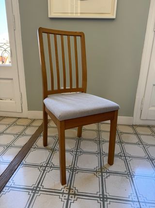 4 Sillas Ikea Ekedalen Madera