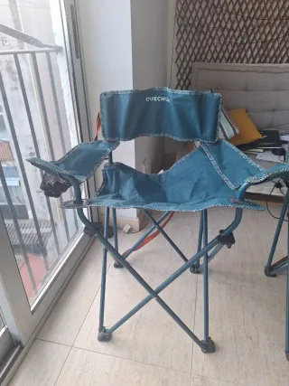 Juego de 2 Sillas Plegables Decathlon