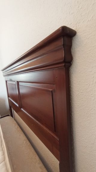 Conjunto cabecero, mesilla y librería