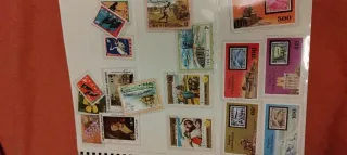 Circa 200 Francobolli Serie Complete Ottimi