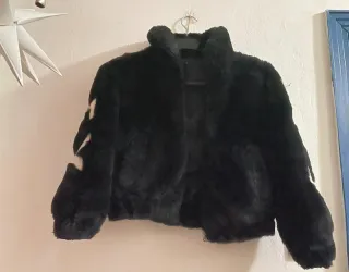 Pelliccia sintetica Sisley bambina 8/9 anni