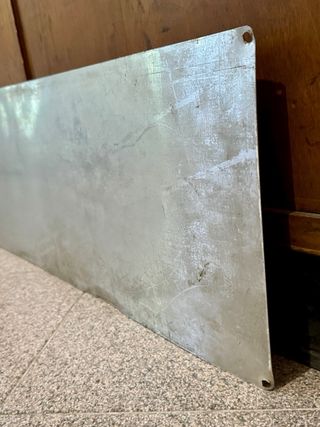 Insegna Vietato Fumare Vintage Lamiera