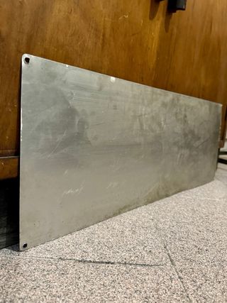 Insegna Vietato Fumare Vintage Lamiera