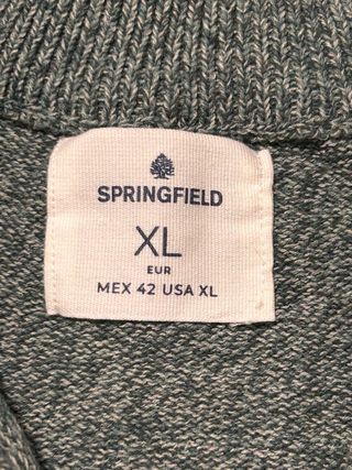 Jersey Springfield cremallera cuello alto