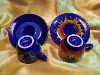 Tazzine caffè Illy set 2 pezzi