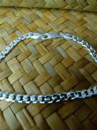 Pulsera Plata Barbada