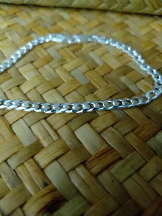 Pulsera Plata Barbada