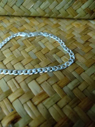 Pulsera Plata Barbada