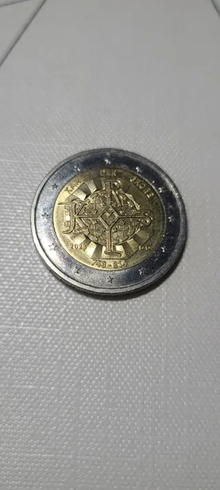 Moneda 2 Euros Karl Der Grosse 2029