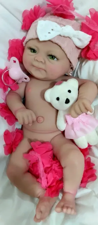 Bebé Reborn Silicona 38 cm