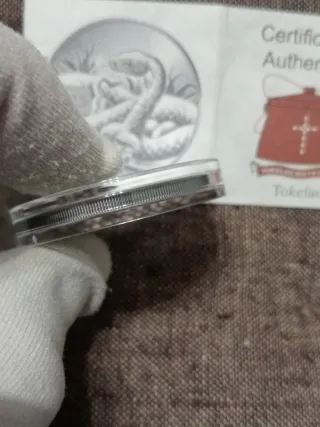 Onza Plata Serpiente 2013