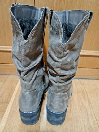 Botas Mustang Mujer Marrones Talla 40