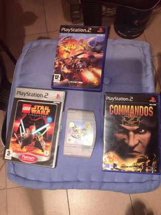 Lote PlayStation 2 y Nintendo 64