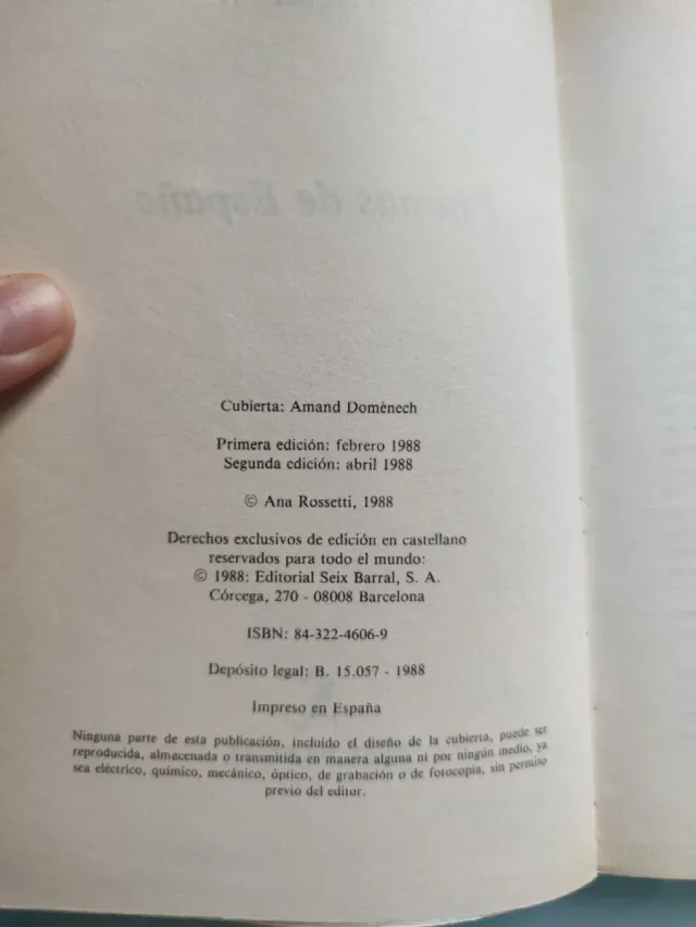 Plumas de España, Ana Rossetti
