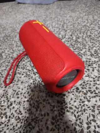 Altavoz Bluetooth Hopestar Rojo