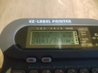 Etiquetadora Casio KL-2000