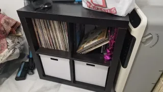 Estantería Negra Ikea Madera