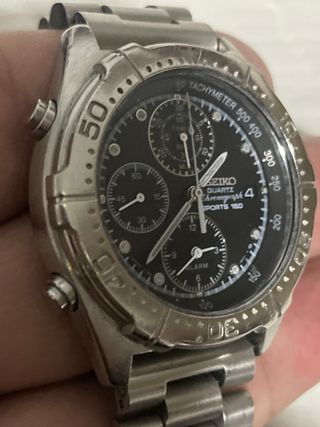 Seiko Quartz Chronograph 7T42-6A00
