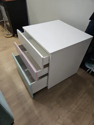 Cajonera infantil 3 cajones madera