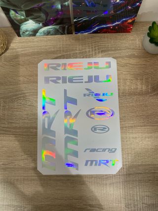 Kit Pegatinas Rieju MRT Holográficas
