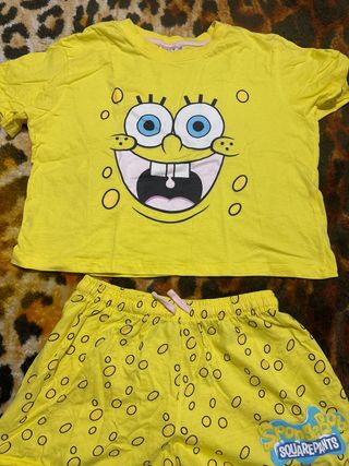 Pijama Bob Esponja niña/adolescente