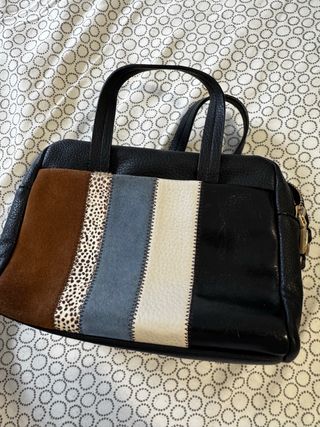 Bolso Parfois Negro Patchwork