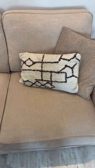 Sofá Ikea Kivik Beige Tela