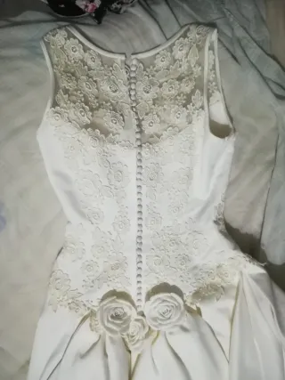 Vestido novia T-38-40+ tiara