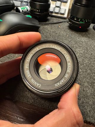 Canon FD 50mm 1.8 Lente